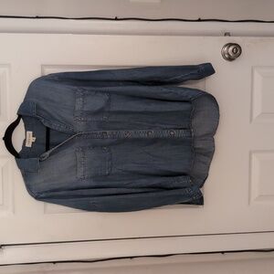 Cloth And Stone Denim Button-Up Shirt